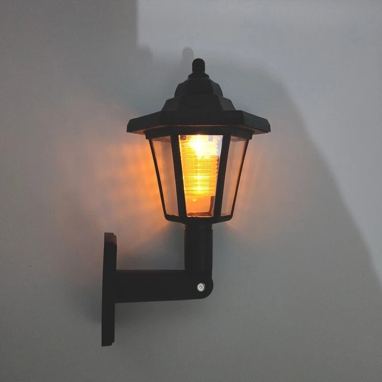 Waterproof Wall Mount Solar Lights Outdoor Pathway Gate Light Bright Lamp Garden - Image 3 of 4