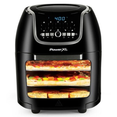 PowerXL CM-005 10qt Air Fryer BLACK NEW