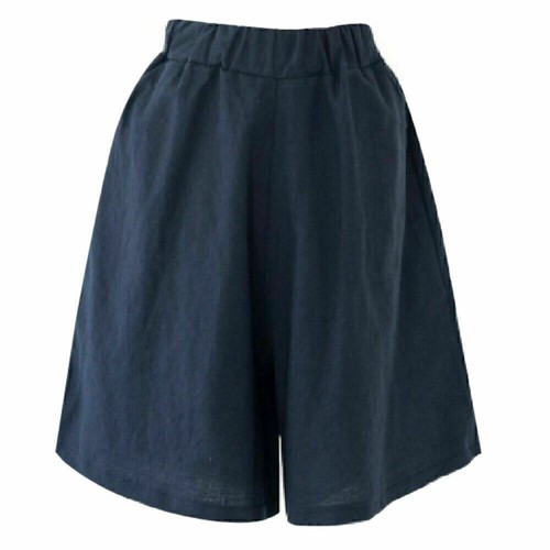 Ladies Summer Bermuda Shorts Casual Loose Elastic Waist Half Pants Plus Sizes. - Picture 8 of 17