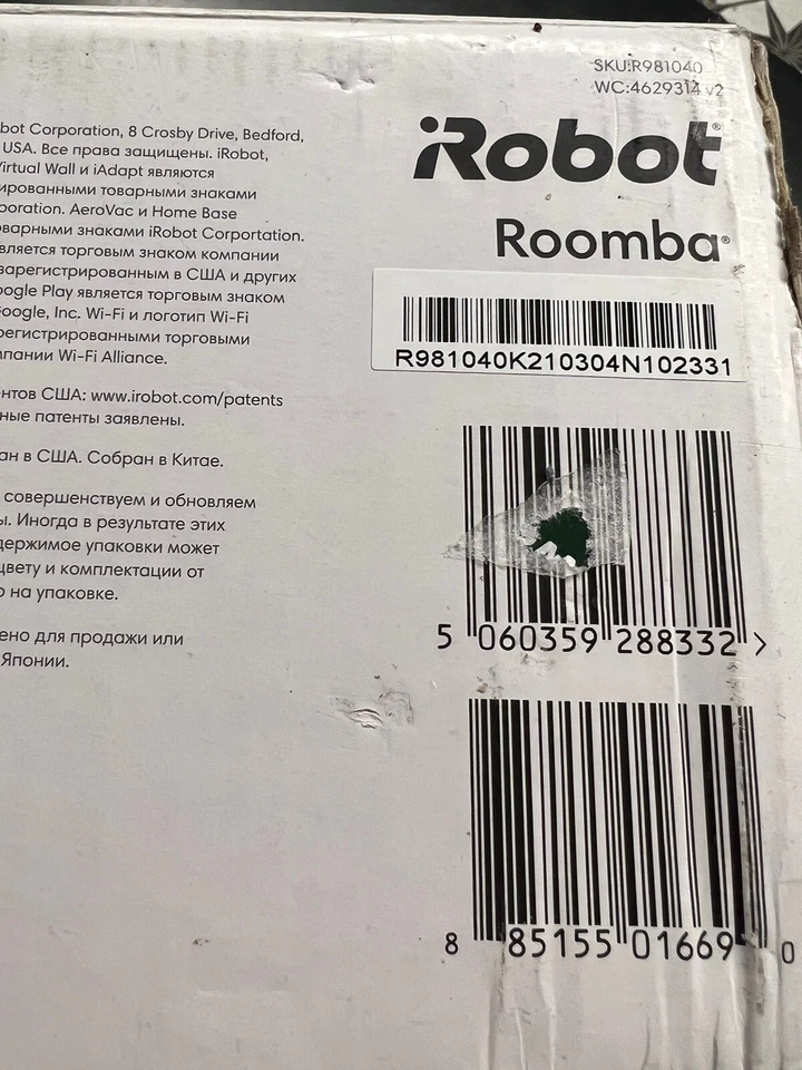 iRobot Roomba 981 Saugroboter mit 3-stufigem Reinigungssystem, Raumkartierung, T - Bild 4 von 4