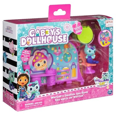 Gabby's Dollhouse Deluxe Room MerCat Spa | Deutsch | In Karton | 50039 | 2024