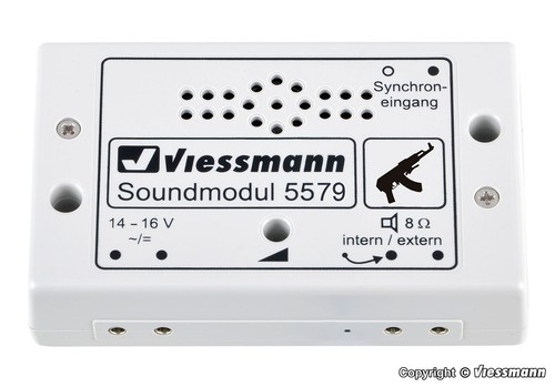 Viessmann 5579 - Módulo de sonido puesto de tiro mercancía nueva precio de feria | Condition: Neu