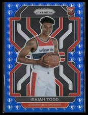 2021-22 Panini Prizm #299 Isaiah Todd Rookie NBA 75th Anniversary Wizards