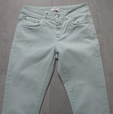 CLOSED BAKER W27 = 36 Mint Candiani Denim Stretch Damen Hose w. NEU