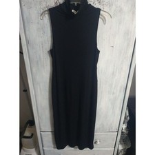 Good American Maxi Sleeveless Dress Black Sz 3 Classic Boho City