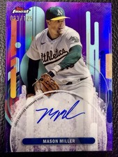 2025 Topps Finest - Finest Autograph Mason Miller Purple Refr. /125🔥