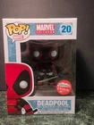 Marvel Deadpool Black/Red Inverse Fugitive Toys Exclusive Funko Pop 20