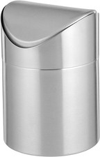 caterado by Esmeyer Tisch Abfallbehälter "Swing" Edelstahl gebürstet