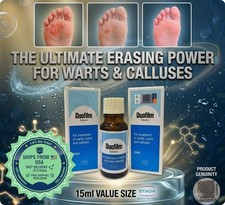 STADA Duofilm Wart Corn Callus Remover Liquid 15ml EXP 2027 Fast Acting