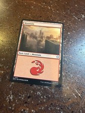 2025 Magic The Gathering Spider-Man  #197 Basic Land — Mountain