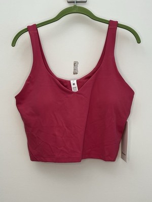 NWT Size 14 Lululemon Align Tank Top RBCO Raspberry Coulis