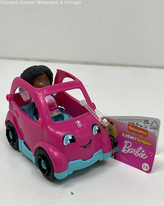 Fisher Price Little People Barbie Car w/Figurine