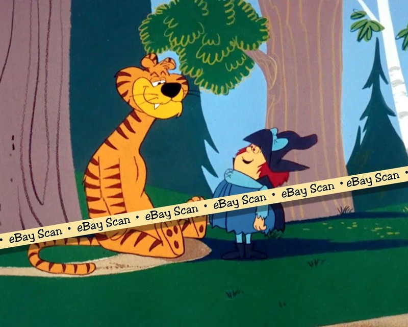 Rare! WINSOME WITCH Cartoon TV Photo HANNA BARBERA Studios SECRET SQUIRREL