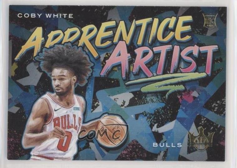 2019-20 Panini Court Kings Apprentice Artists Coby White #21 Rookie RC 01pv