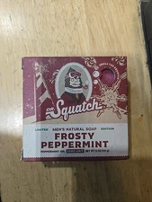 Dr. Squatch Limited Edition Frosty Peppermint Natural Soap