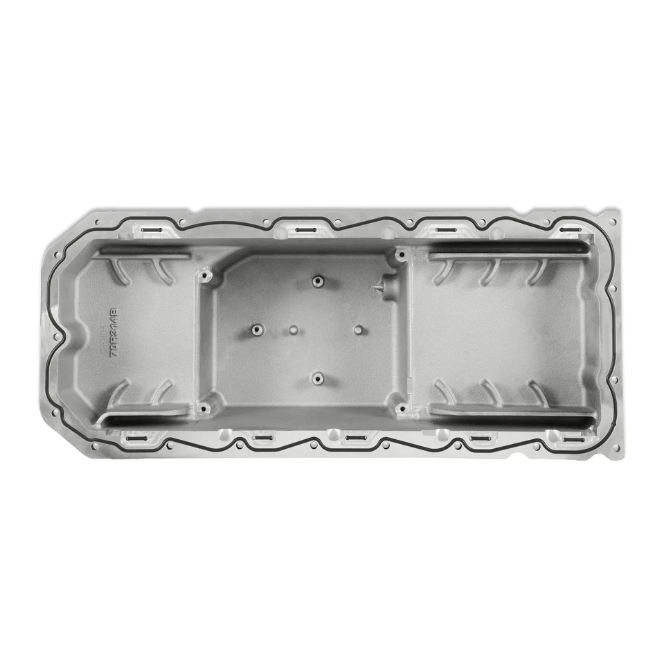 Cacerola de aceite intercambiable de motor Holley 302-64BK Gen III Hemi - cárter medio - Hellcat - negra Foto 2 de 4