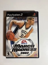 NCAA March Madness 2002 (PS2 2001) Case, Cover Artwork Only, No Manual, No Game 