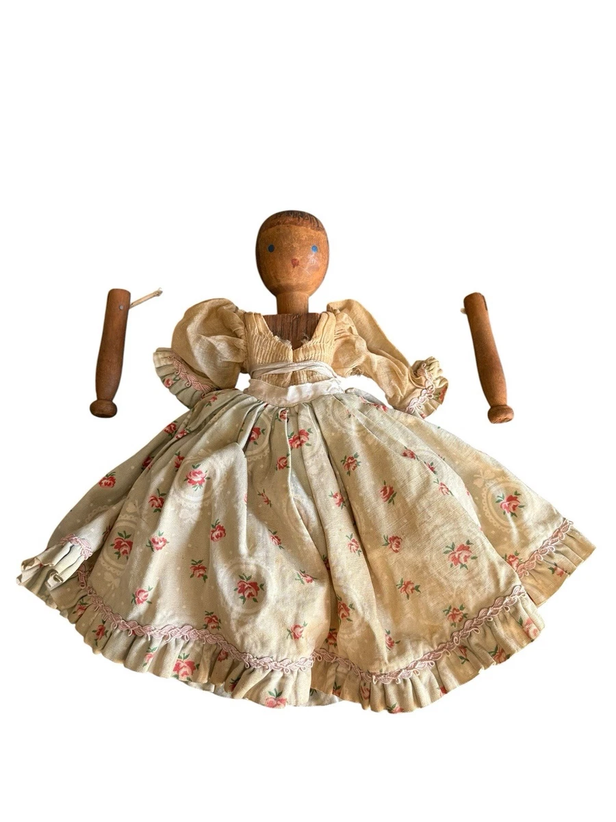 Antique Peg Doll Indiana Antique Wood Dolls for sale | eBay