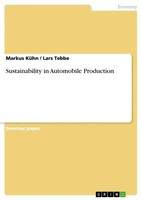 Markus KüHn (U. A.) | Sustainability In Automobile Production | Taschenbuch