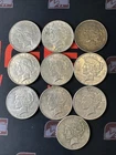 New Listing10 Coin Lot - 1922 (x4), 1923 (x6)  Silver Peace Dollars