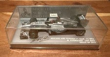 Minichamps 1:43 Schumacher Mercedes F1 W03 Last Race Brazil GP 2012 Ltd Ed