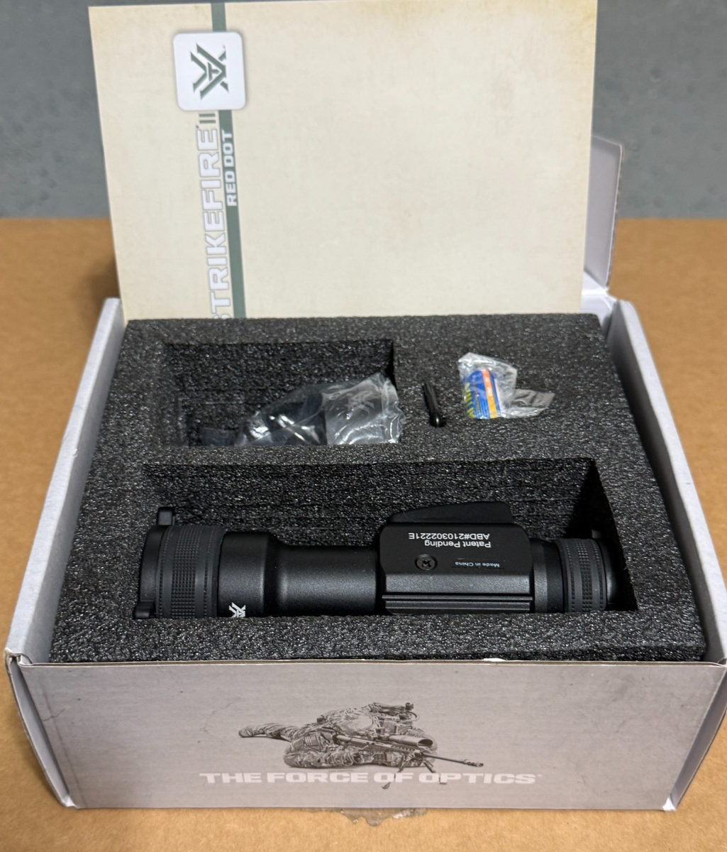 Vortex Optics Strikefire II 4 MOA Red Dot Sight for sale online | eBay