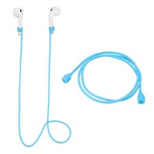 Magnetic Anti-Lost Straps 2Pcs Magnetic Soft Silicone Lanyard, Blue