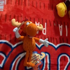 Bullwinkle BULLWINKLE J. MOOSE  Plush NWT 2000 Stuffins 