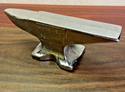 Vintage Winfield Foundry Detroit Forge CHRYSLER Jewelers Anvil Trophy?