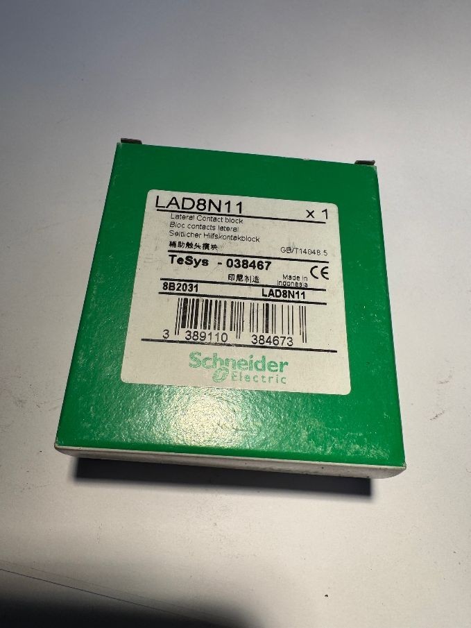 Contact Block LAD8N11 Schneider 1NO 1NC 038467
