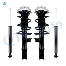 Front Quick Strut-Rear Shock To 2014-2018 Mercedes CLA250 FWD Monotube Perform