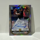 2026 Bowman Konnor Griffin Chrome Refractor Auto 177/499 Autograph Pirates