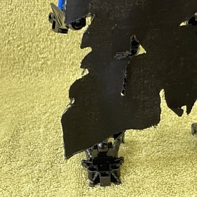 LEGO Bionicle VEZON Figure Only From Set # 8764 but w/ CUSTOM REPLACEMENT CAPE