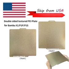 PEI Build Plate 257x257mm PEI Sheet For Bambu Lab X1 Serices X1/X1C/X1C Combo US
