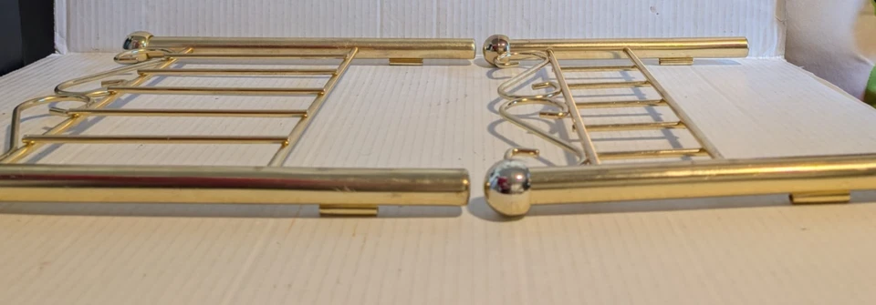 Samatha American Girl Doll Brass Bed Headboard & Footboard - No Mattress Frame - Image 3 of 3