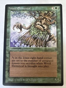 Wood Elemental - Legends - Magic: The Gathering