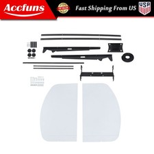 52" X 52" ROPS Tuff Top Tractor Canopy For John Deere 2" x 2" or 2" x 3" White