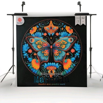 Mandala Malbuch für Erwachsene mit 128 Seiten zum ausmalen Malspaß Colouringbook