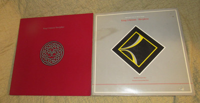 KING CRIMSON 2 Vinyl Lot Album BSK 3629 Discipline LP, 0-20193 Sleepless (EP 45)