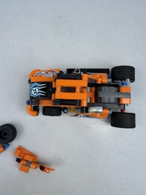 LEGO RACERS 8493- Orange Racing Car 22 Ace Just Car Lego  Toy Building Pieces