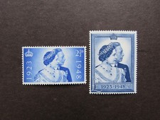GREAT BRITAIN - 1948 GV1 ROYAL WEDDING SET - SUPERB MNH