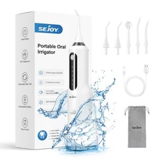 Irrigador Dental Hilo Dental De Agua Recargable Inalambrico Irrigador Bucal