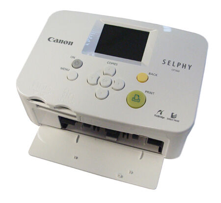 Canon SELPHY CP1500 Wireless Compact Photo Printer with Air Print and  Morphia Device Printing, White, with Canon KP108 Paper and White Hard case  to