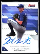 2017 Bowman Best REFRACTOR 1st AUTO B17-KW KYLE WRIGHT Rookie Card