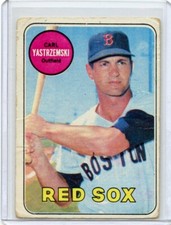 1969 Topps Carl Yastrzemski Boston Red Sox #130 ⭐️💥🎯 F/G
