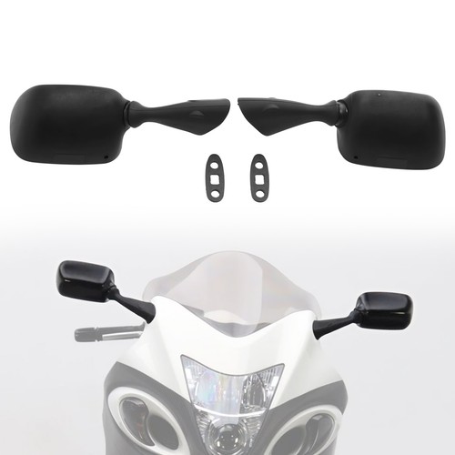 Rear View Side Mirrors For SUZUKI GSXR GSX-R600 750 01-03 GSXR 1000 01-02 Black - Foto 7 di 16