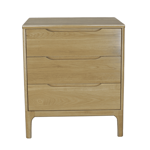 NEW Large Retro Solid American Oak Bedside Tables (Including Delivery) - Picture 2 of 6