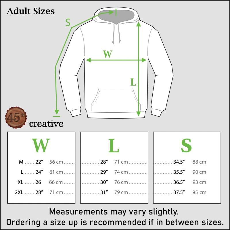 VETEMENTS Felpa con cappuccio Bigfoot Logger divertente maglione con cappuccio misto pesante HA167