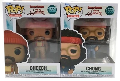 Funko Pop! Cheech & Chong Up in Smoke Cheech #1558 & Chong #1559 Set of 2