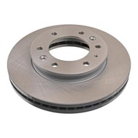 2X Febi Bilstein Bremsscheibe Vorne Ø302 Mm InnenbelüFtet FüR Ford Ranger Tke